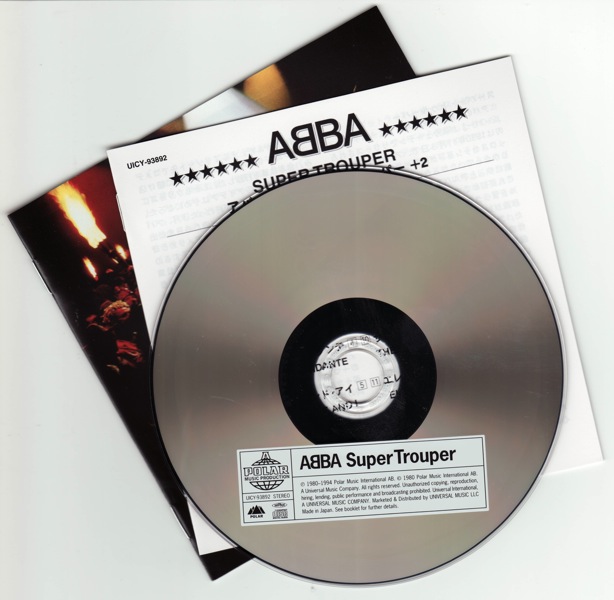 CD & booklets, Abba - Super Trouper +2